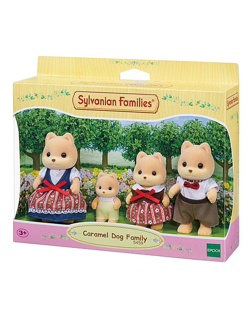 Image of Sylvanian Families Caramel Dog Family
