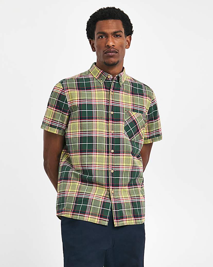 Short Sleeve Oxford Check Shirt