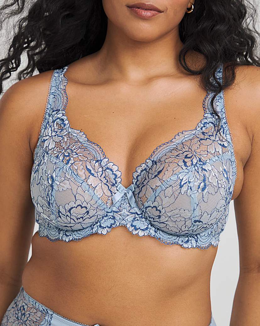 2 Pack Ella Lace Full Cup Wired Bras