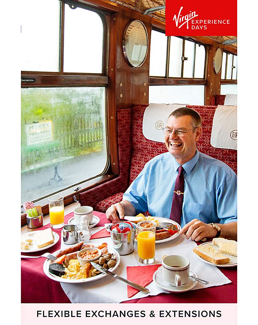 Railway Steam Train, Breakfast E-Voucher