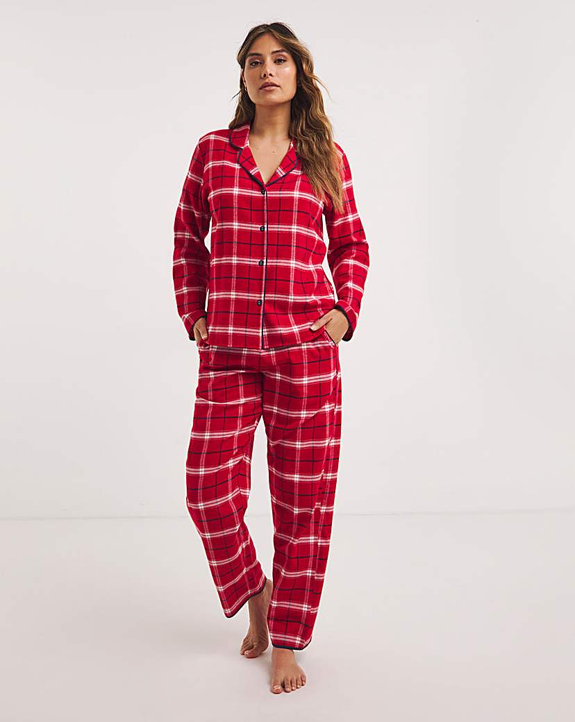 Cyberjammies Red Check Pyjama Set