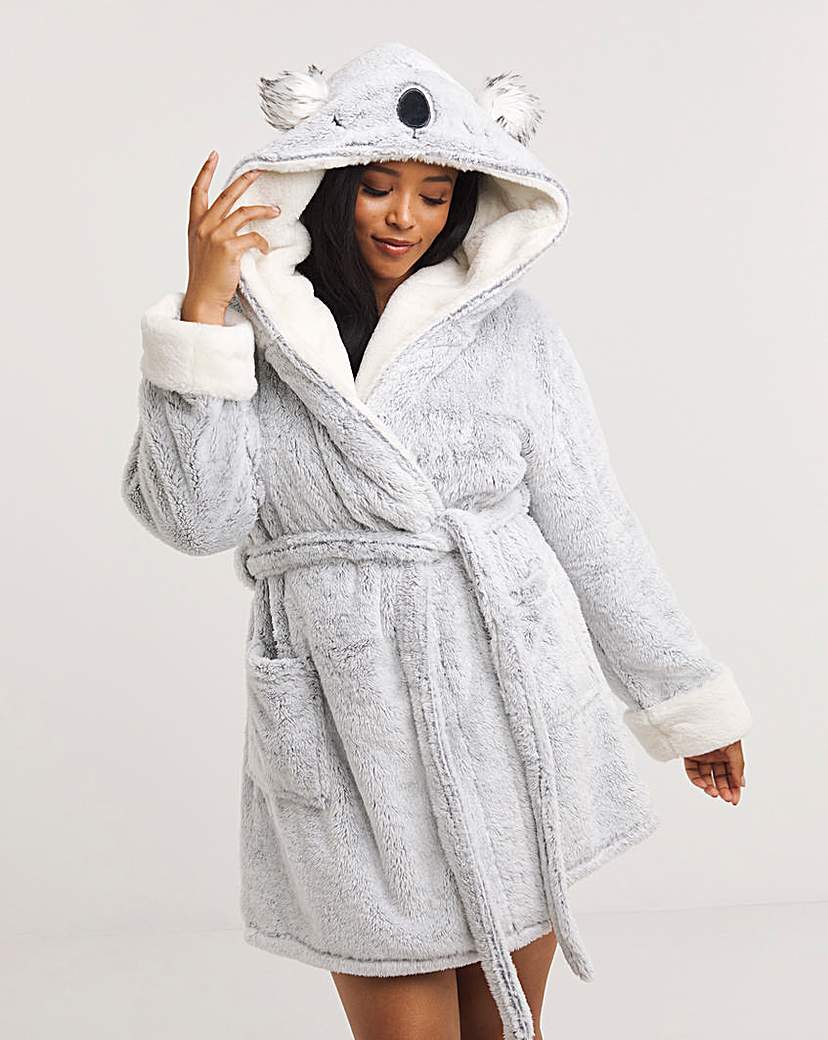 Boux Avenue Koala Frosted Short Robe