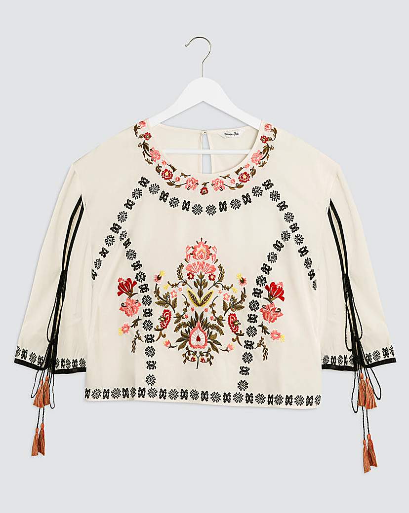 Image of Embroidered Festival Top