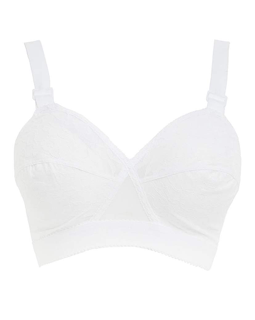 Playtex Cross Your Heart Bra White