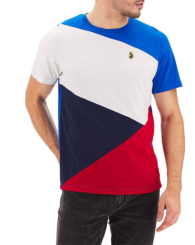 Image of Luke 1977 Albert Colour Block T-Shirt