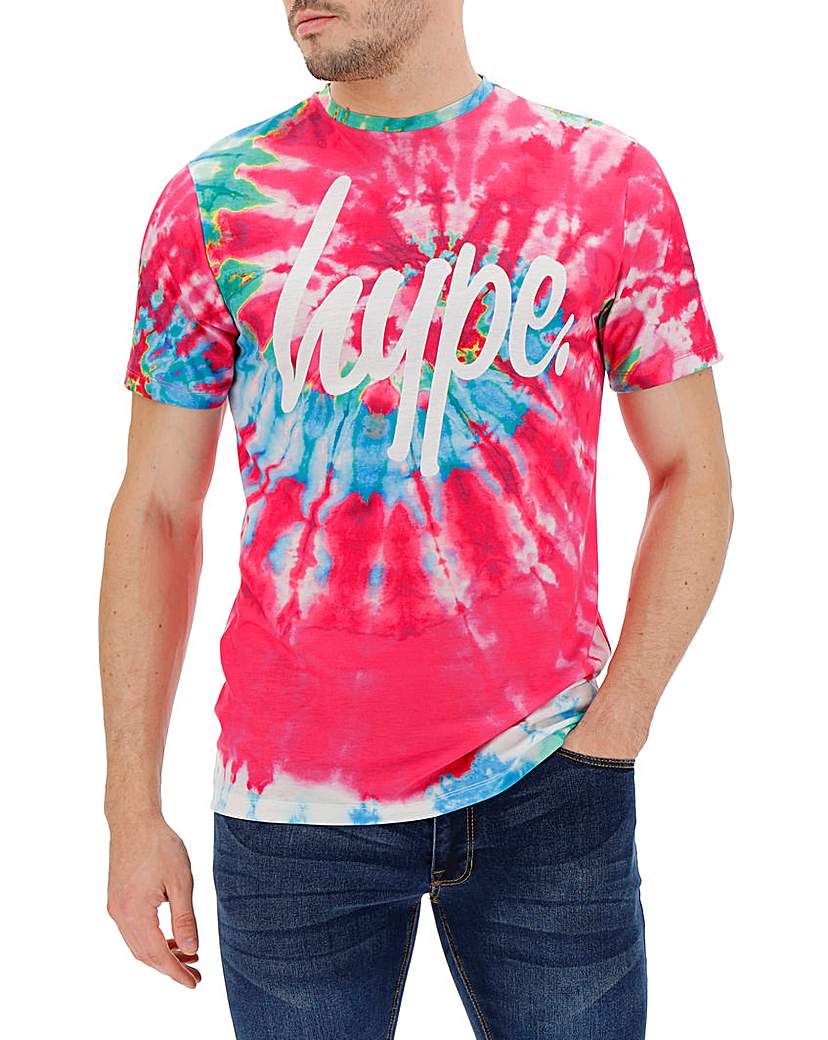 Image of Hype Tie Dye T-Shirt Long