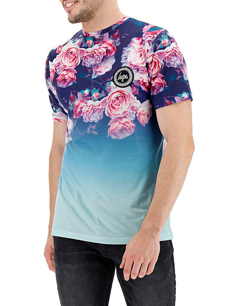 Image of Hype Rose Fade T-Shirt Long