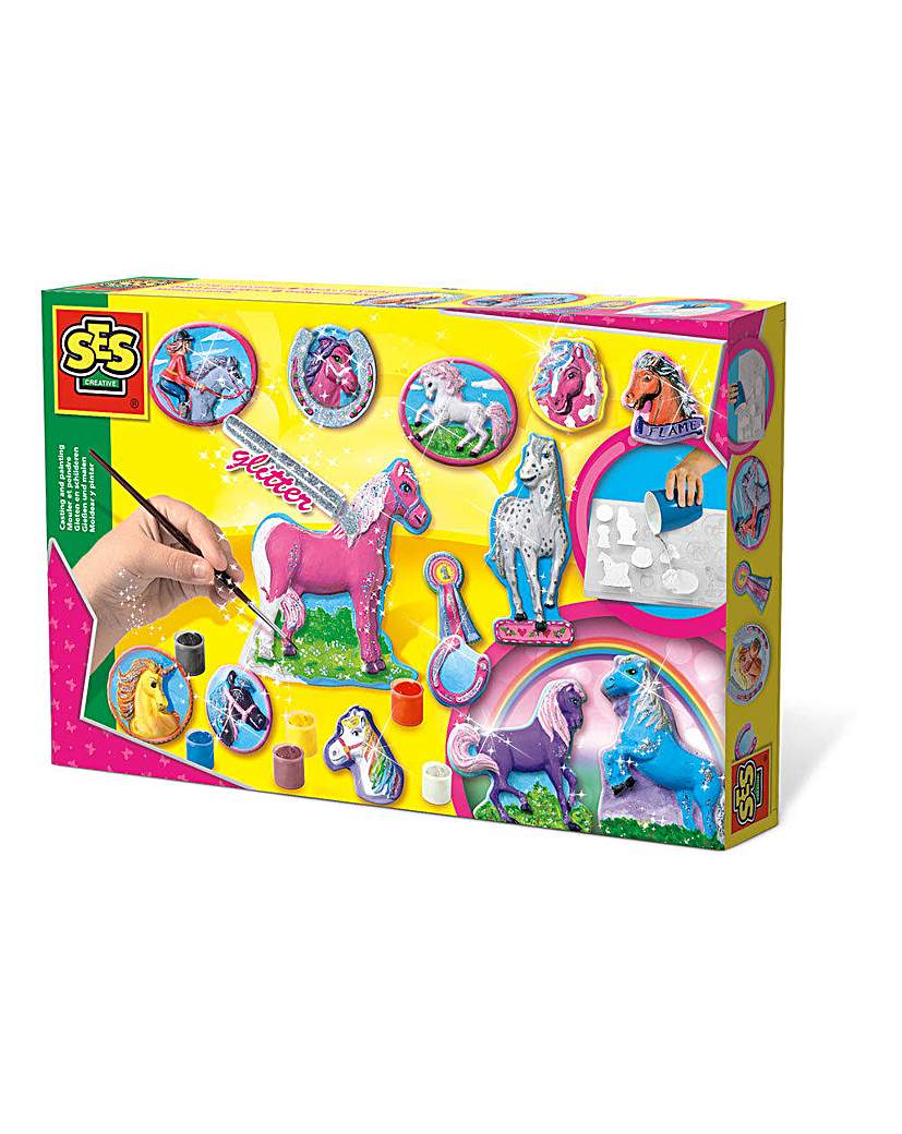 Image of Fantasy Horses Casting and Painting Set