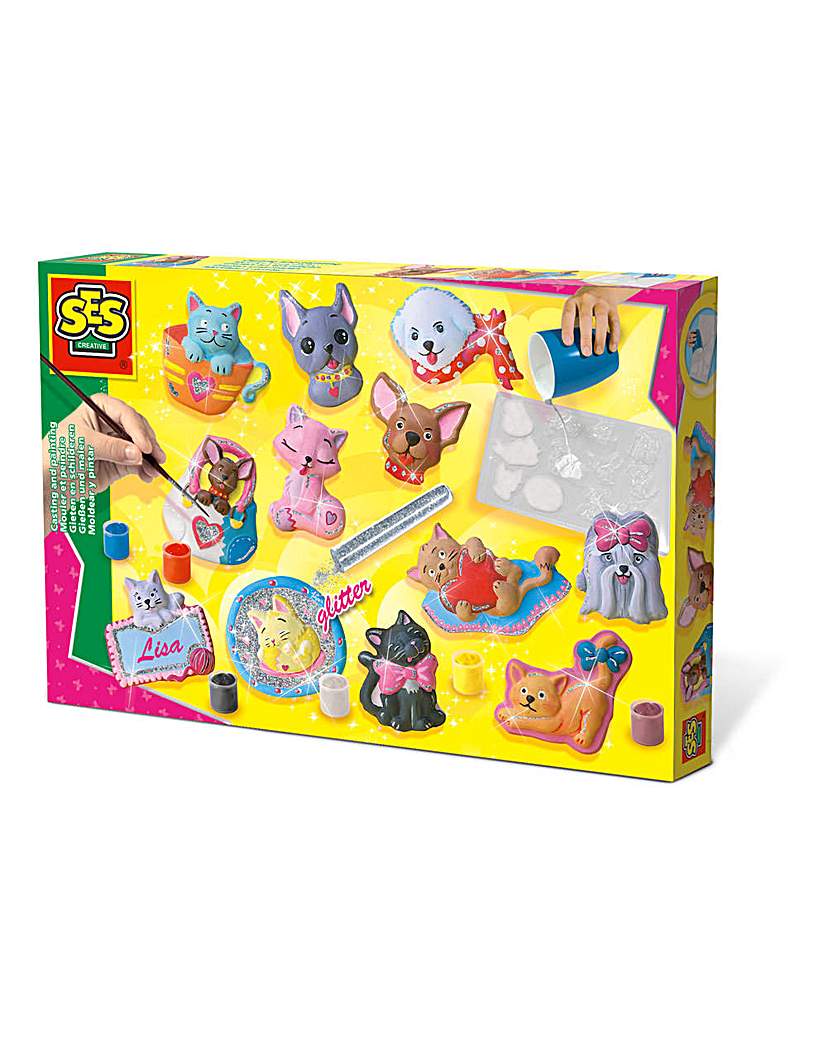 Cats and Dogs Casting and Painting Set