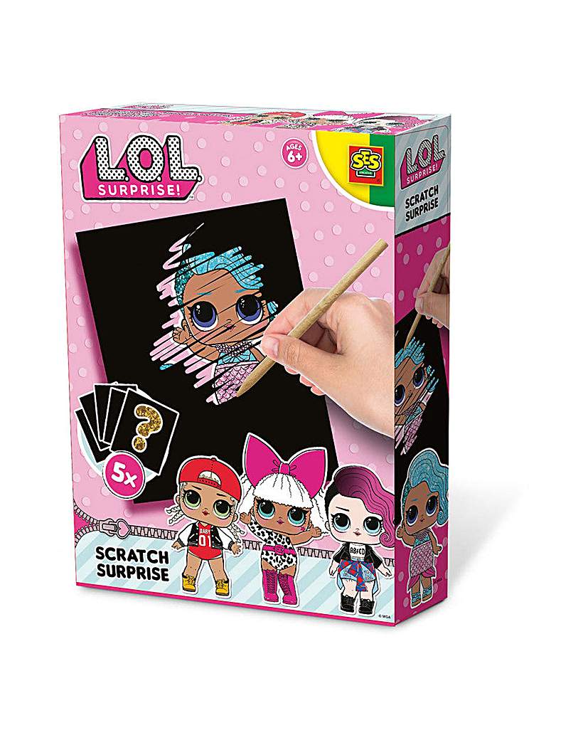 Image of LOL SURPRISE Scratch Surprise Card Game