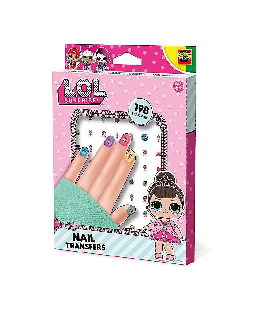 Image of LOL SURPRISE Nail Transfers Set