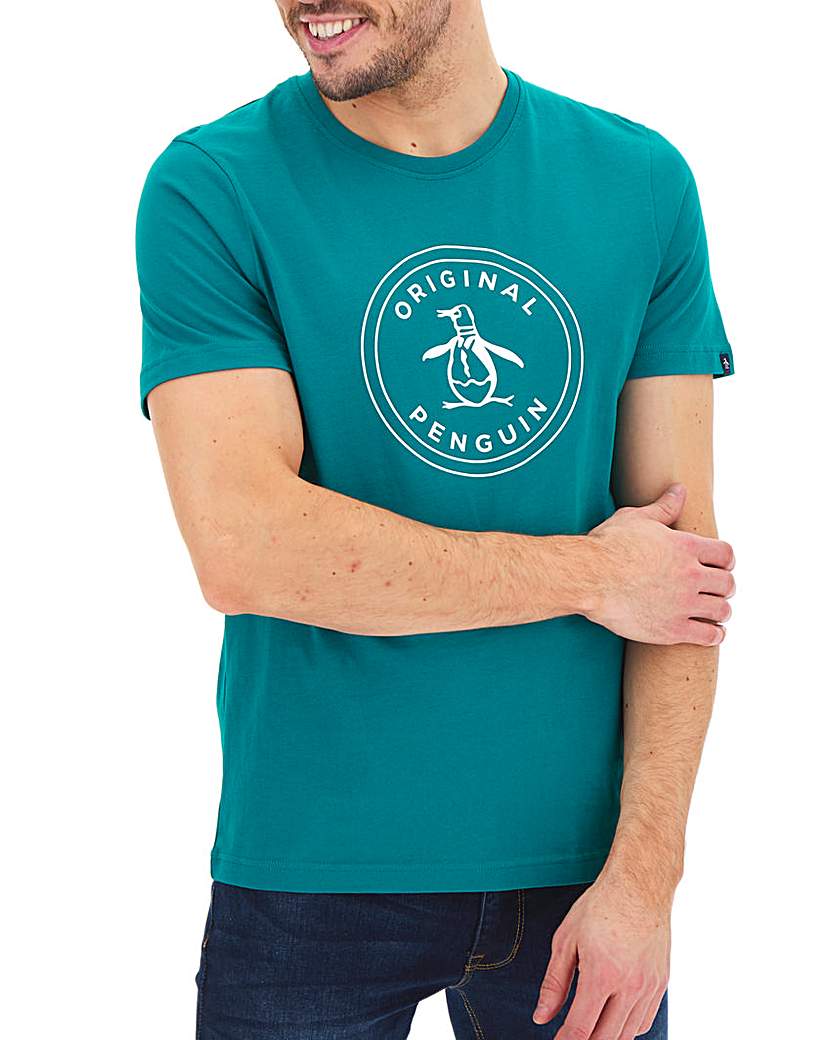Image of Original Penguin Stamp Logo T-Shirt