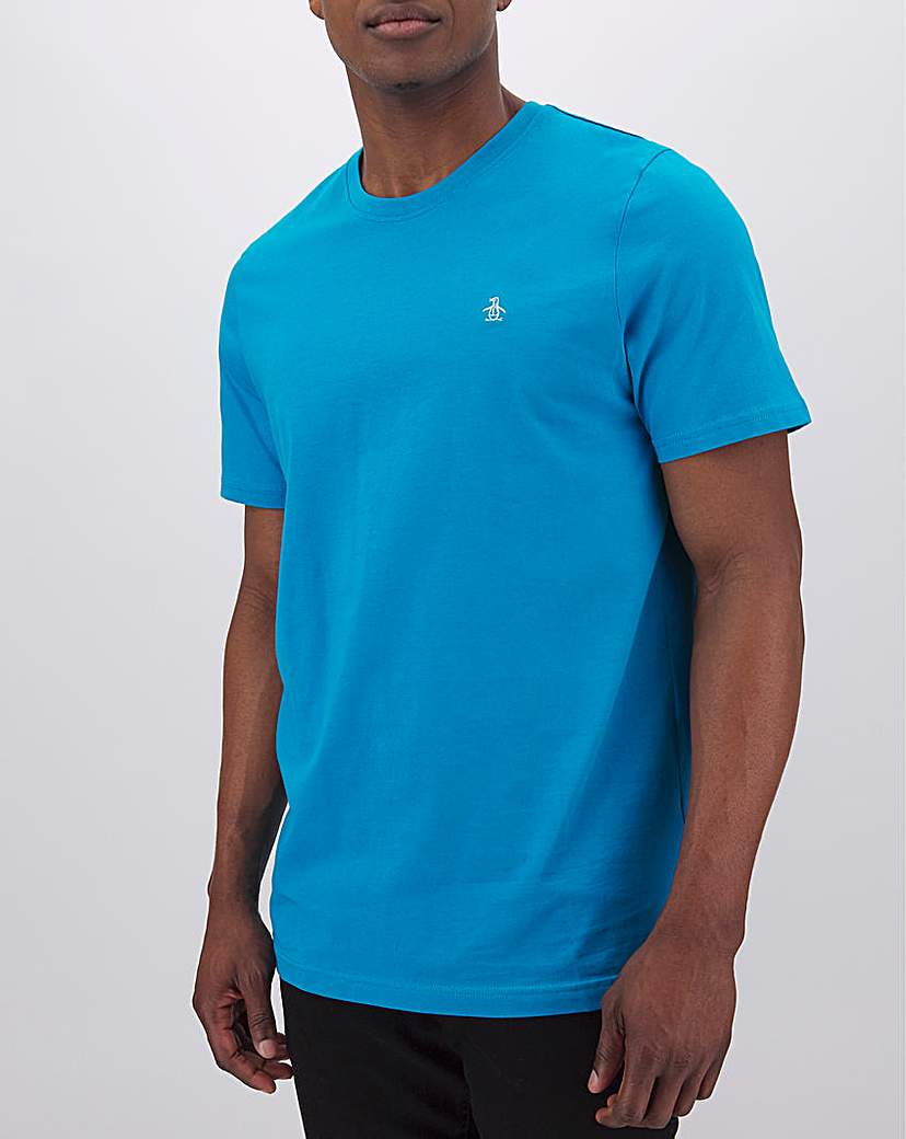 Image of Original Penguin Plain Logo T-Shirt Long