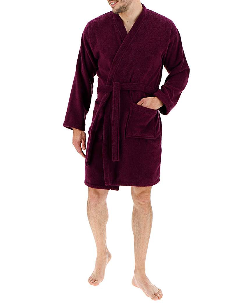 Image of Mulberry Towelling Dressing Gown