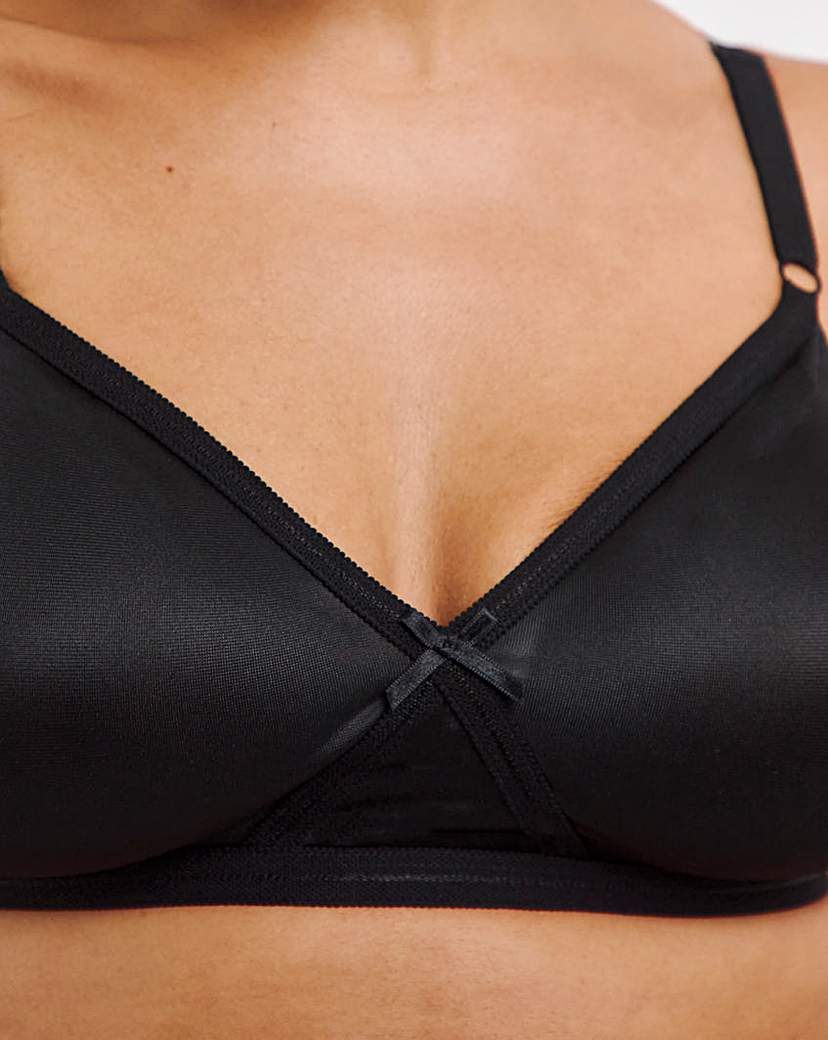 3 Pack Black Bras