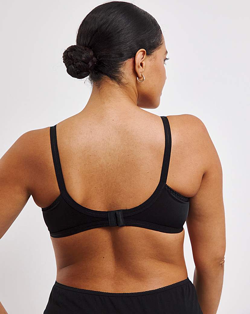 3 Pack Black Bras