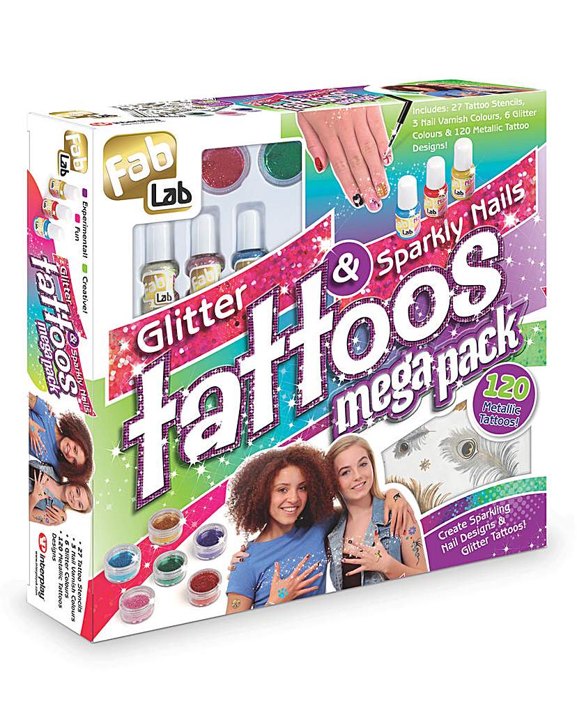 Image of FabLab Glitter Tattoo Mega Pack