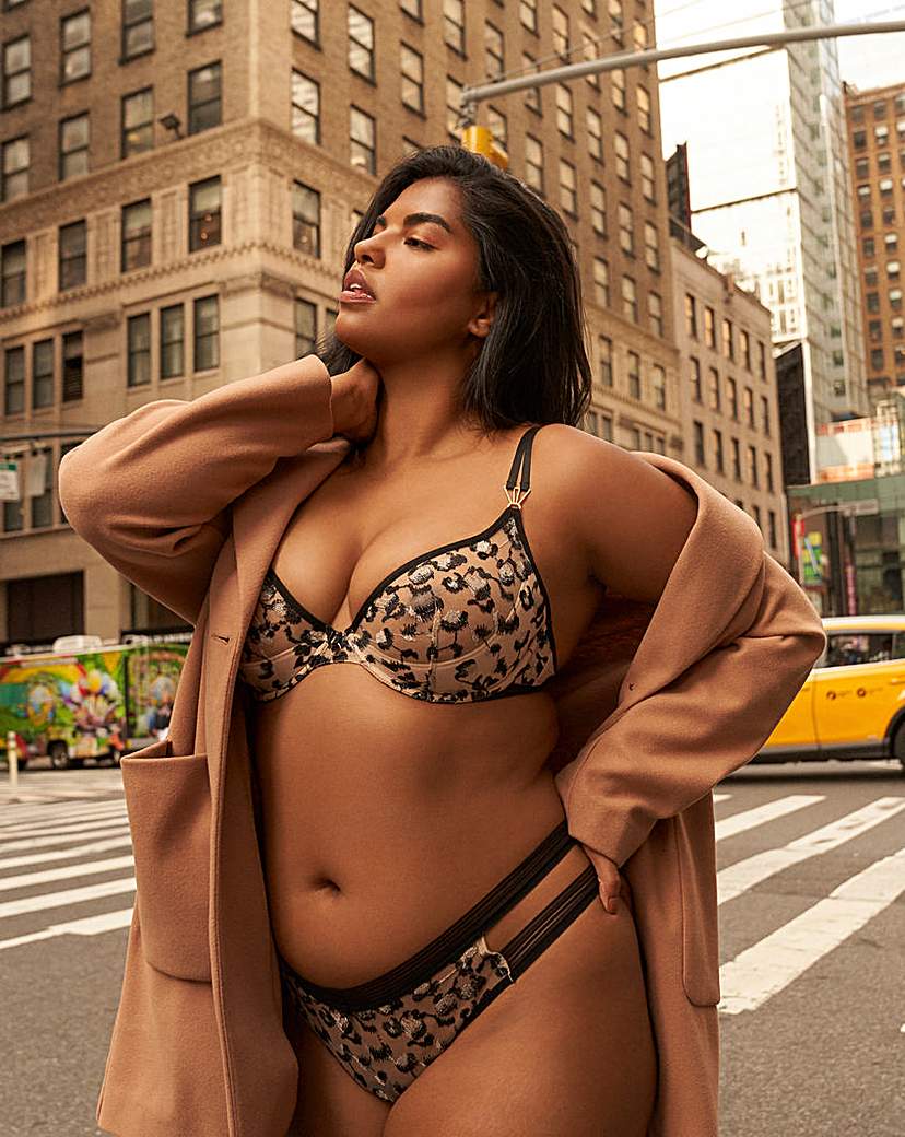 Image of Simply Be New York Brooklyn Plunge Bra