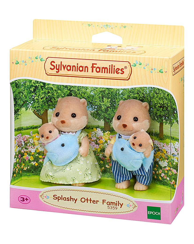 Image of Sylvanian Families Splashy Otter Family