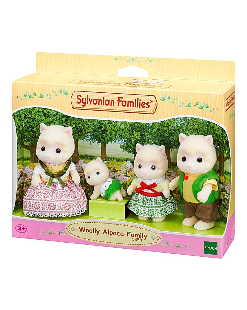 Image of Sylvanian Families Wooly Alpaca Family