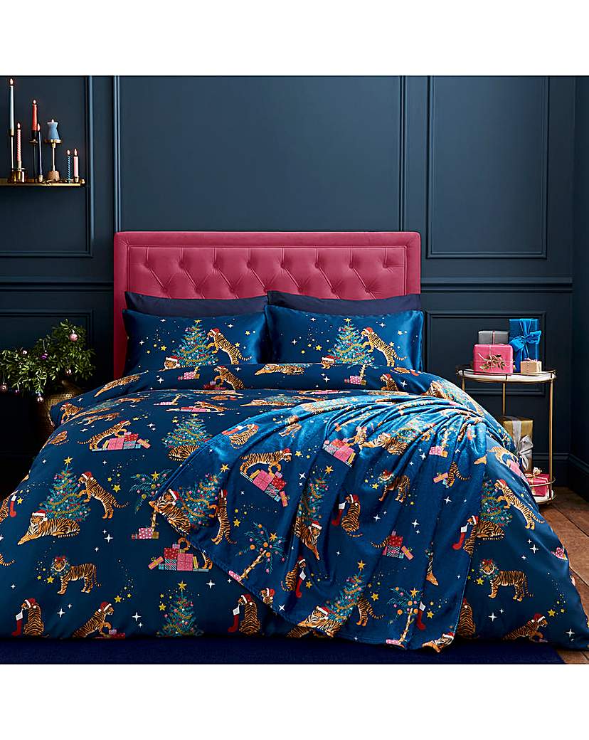 Catherine Lansfield Tiger Duvet Set