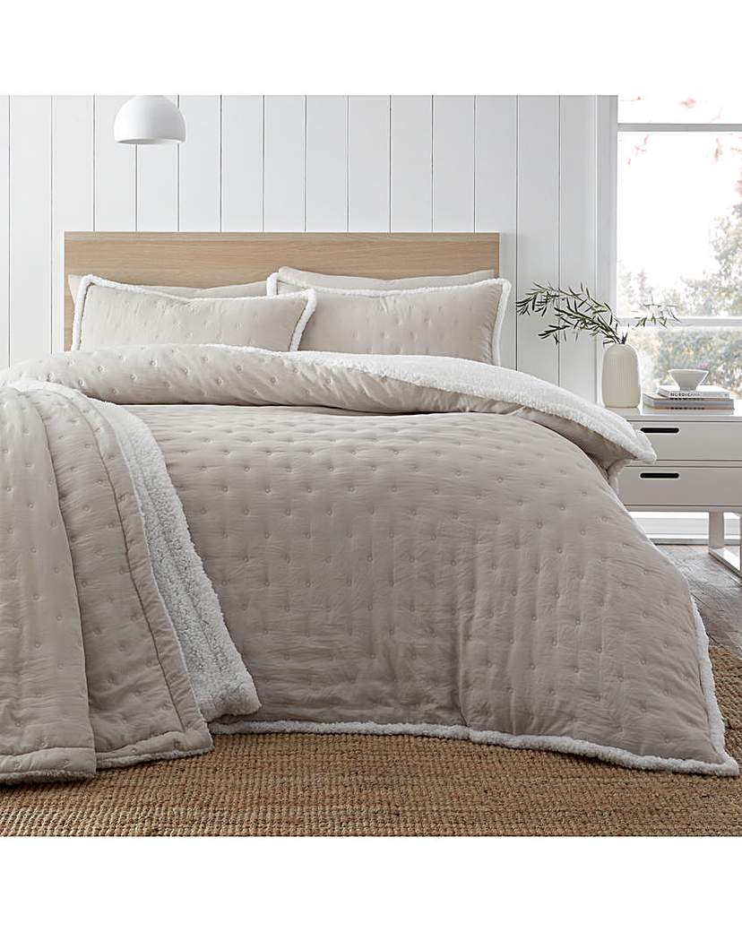 Catherine Lansfield Nori Sherpa Duvet