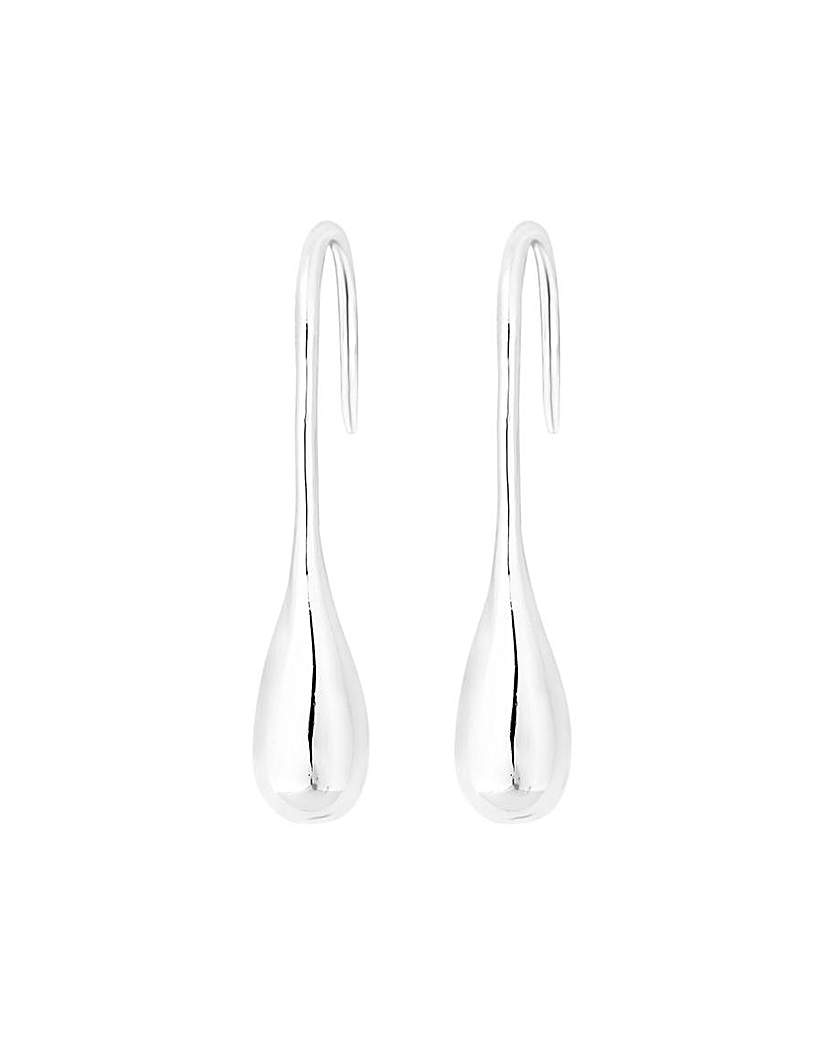 Simply Silver Silver Polished Earrings
