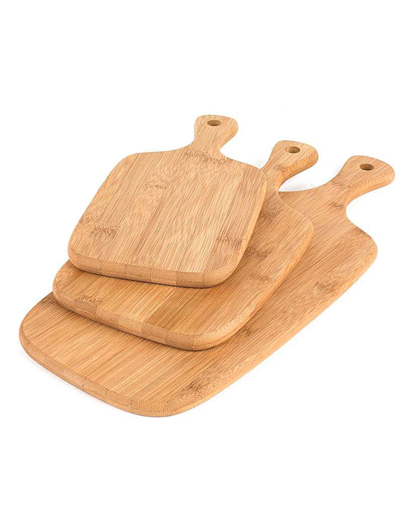 Salter Set of 3 Bamboo Chopping Boards
