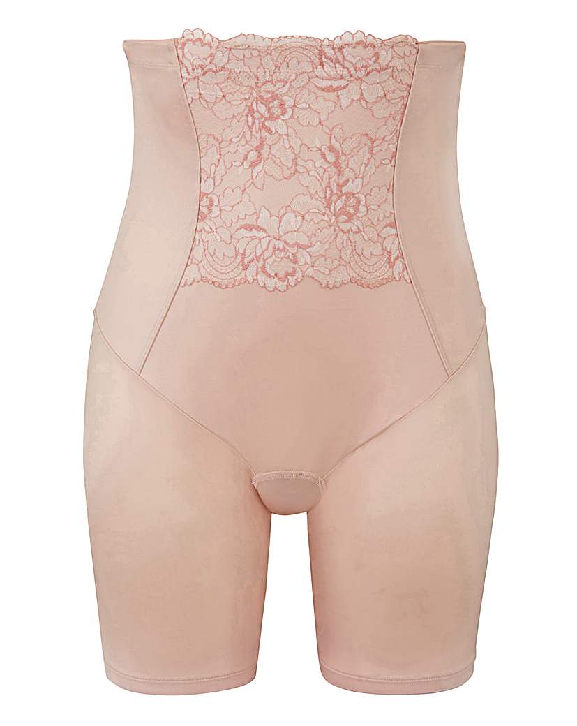 Ella Lace Blush Thighshaper Firm Control
