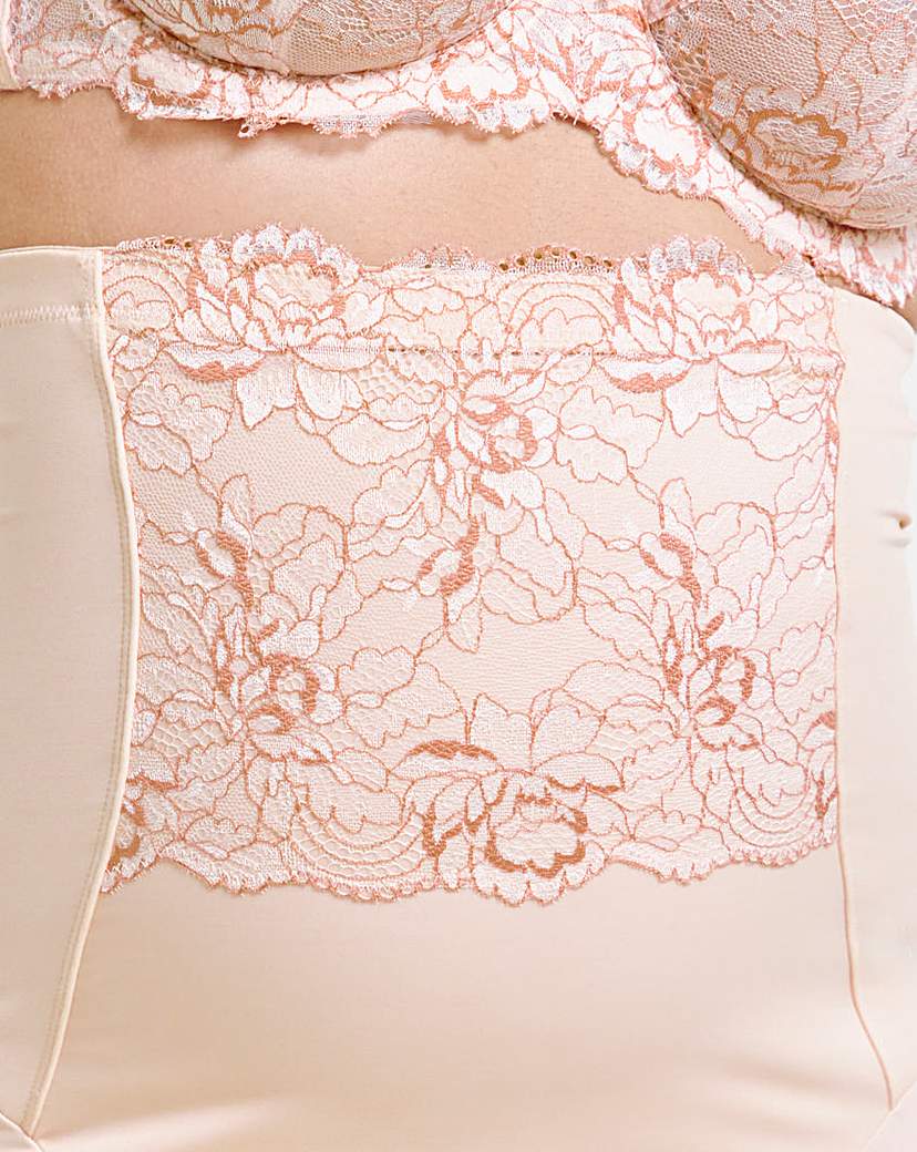 Ella Lace Blush Thighshaper Firm Control