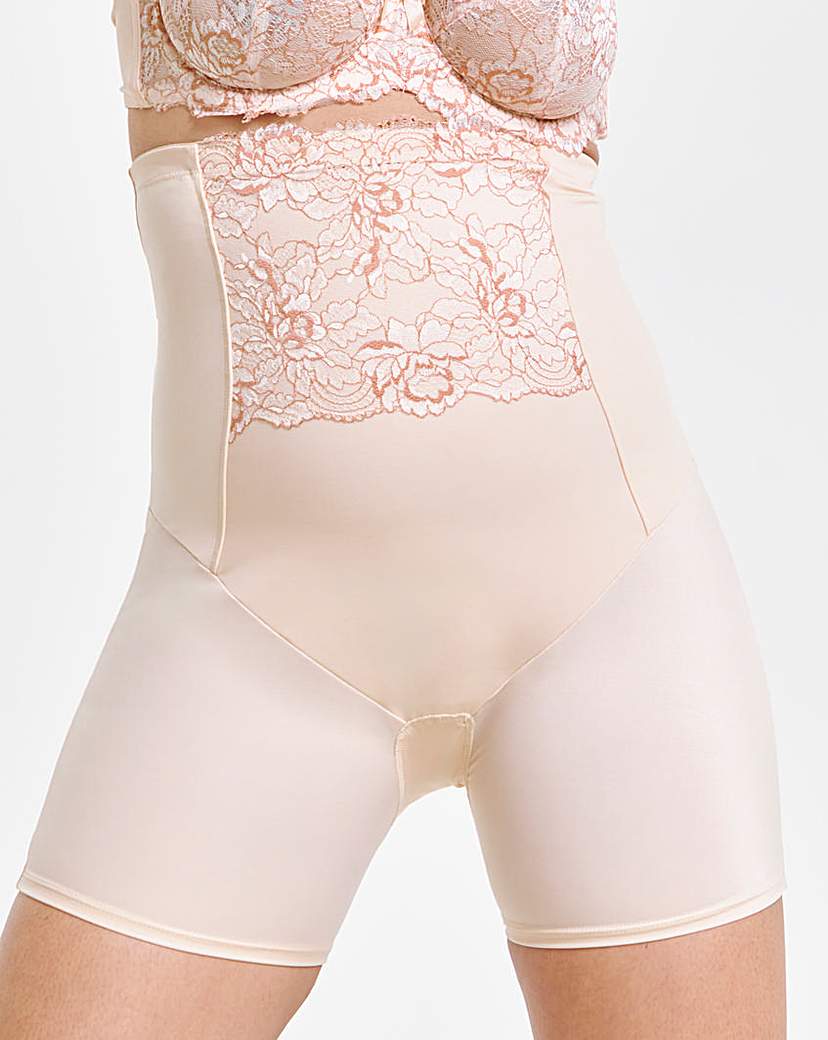 Ella Lace Blush Thighshaper Firm Control