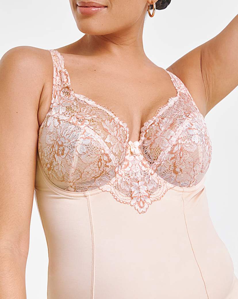 Ella Lace Firm Control Blush Bodyshaper