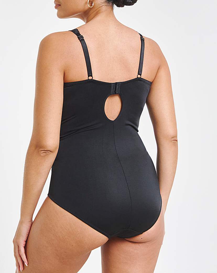 Ella Lace Firm Control Black Bodyshaper