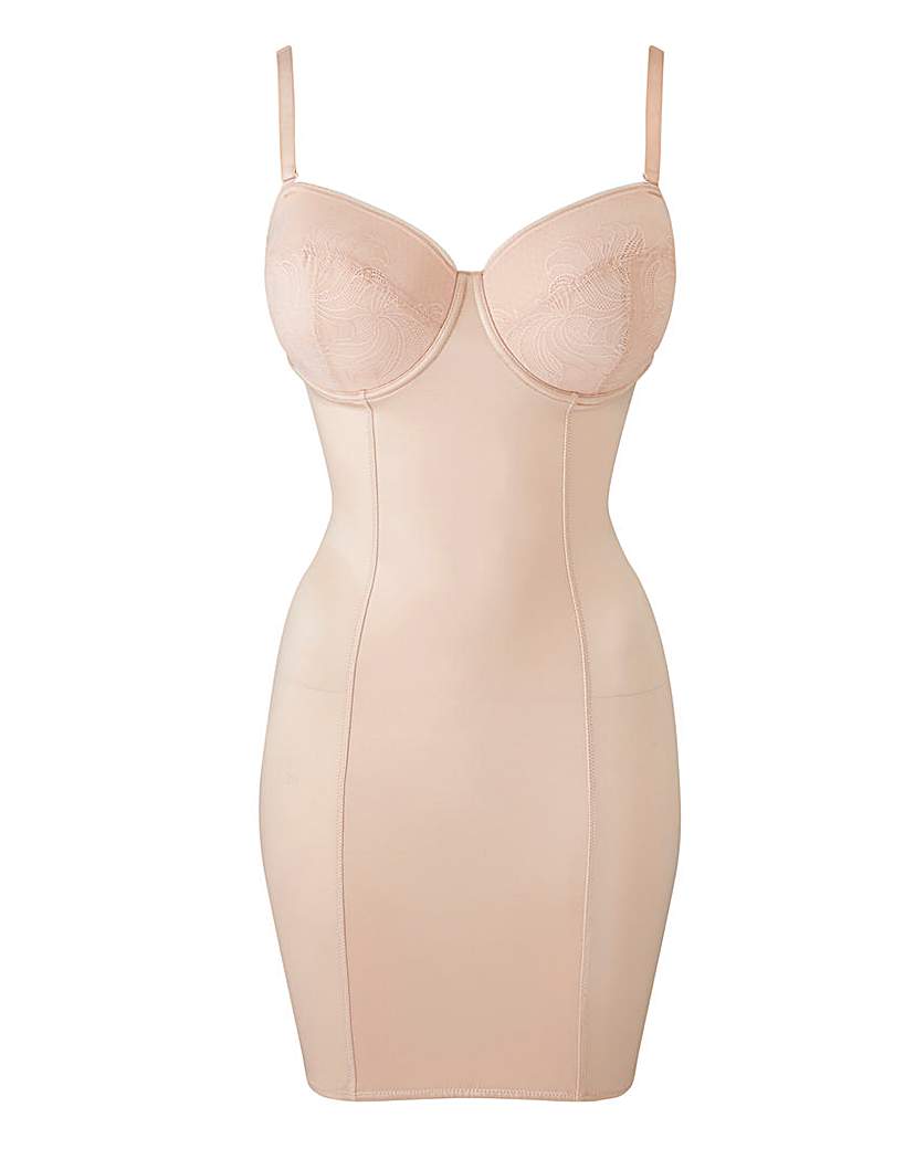 MAGISCULPT Jacquard U/wired Blush Slip