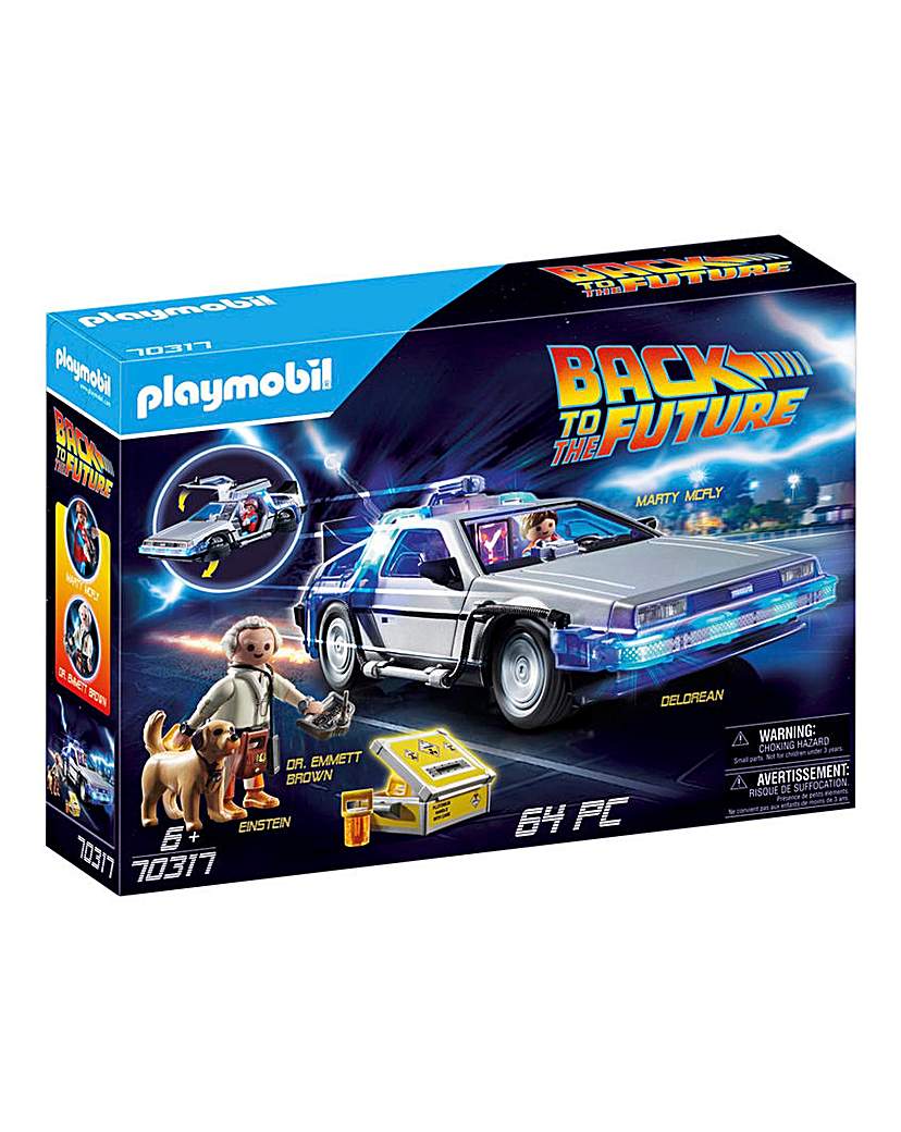 Image of Playmobil Back to the Future DeLorean