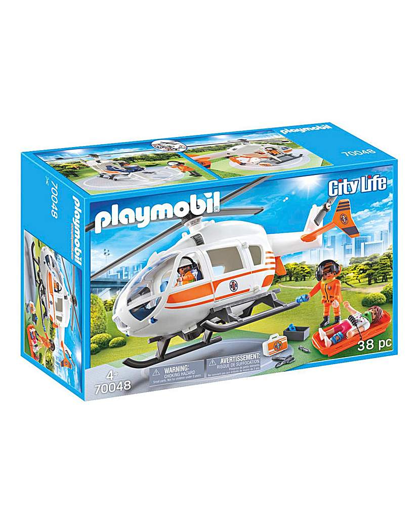Image of Playmobil 70048 Rescue Helicopter