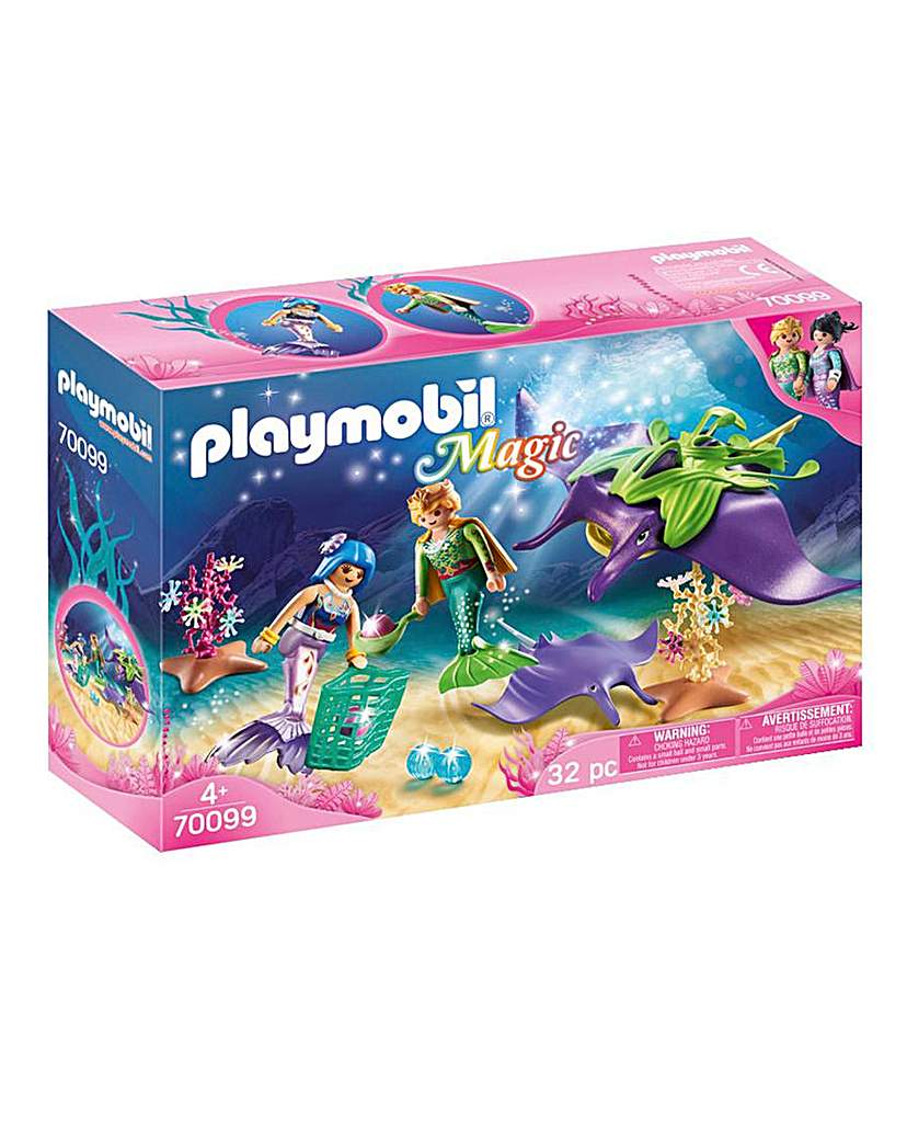 Image of Playmobil 70099 Magic Pearl & Manta Ray