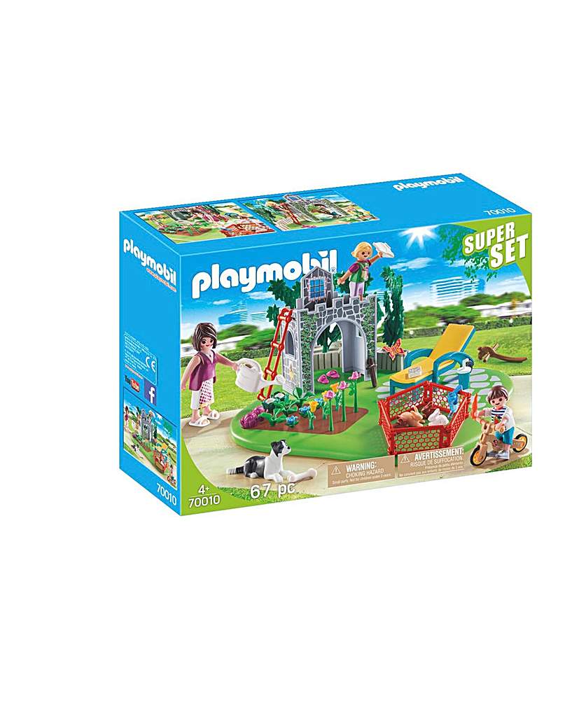 Image of Playmobil 70010 Family Garden