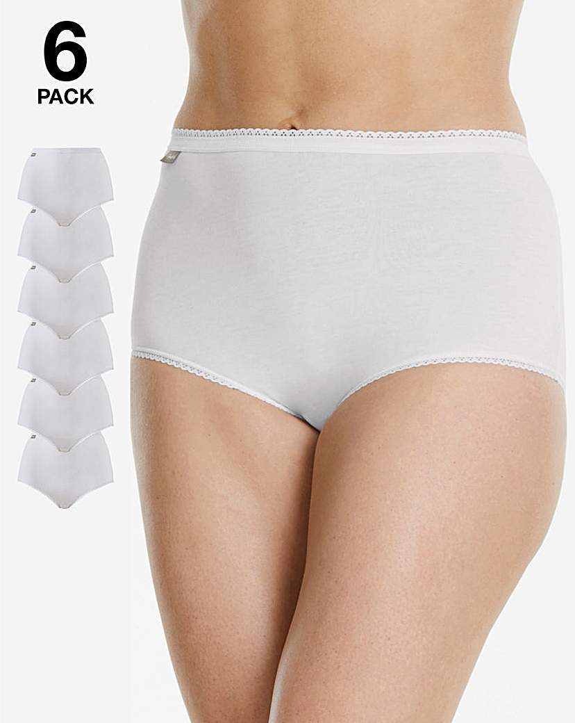 Playtex Cherish 6Pack Maxi Briefs - NEW