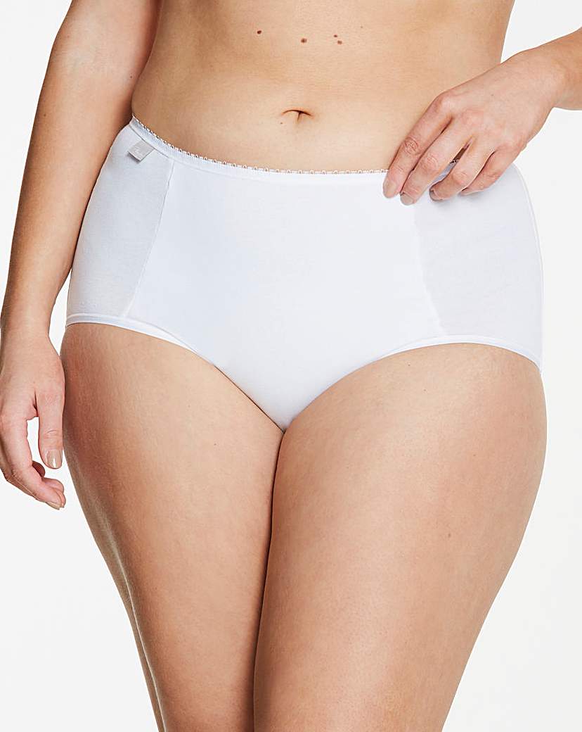 Image of Playtex Cotton Lift Maxi Briefs