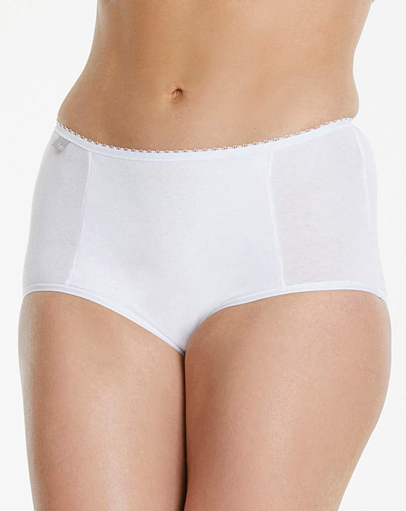 Image of Playtex Cotton Lift Maxi Briefs