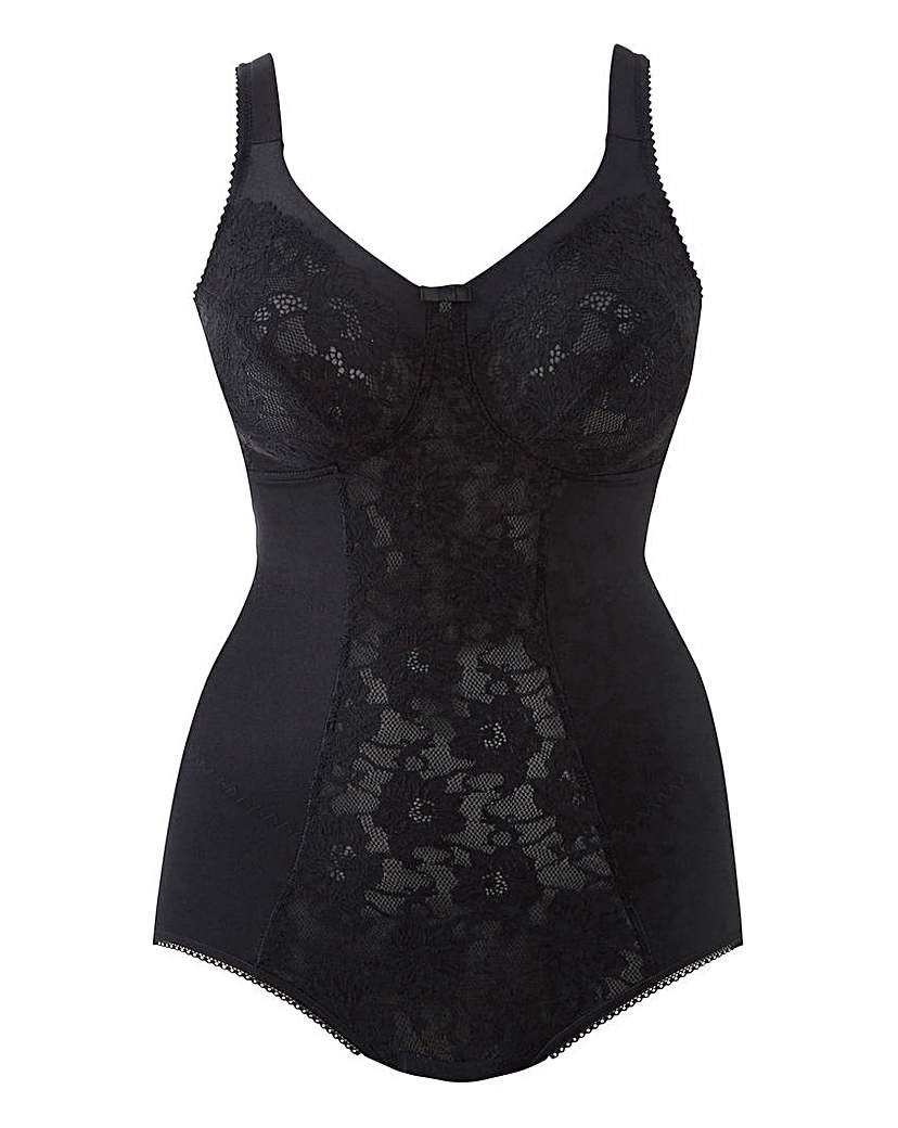 Image of Miss Mary Stretch Lace Black Bodyshaper