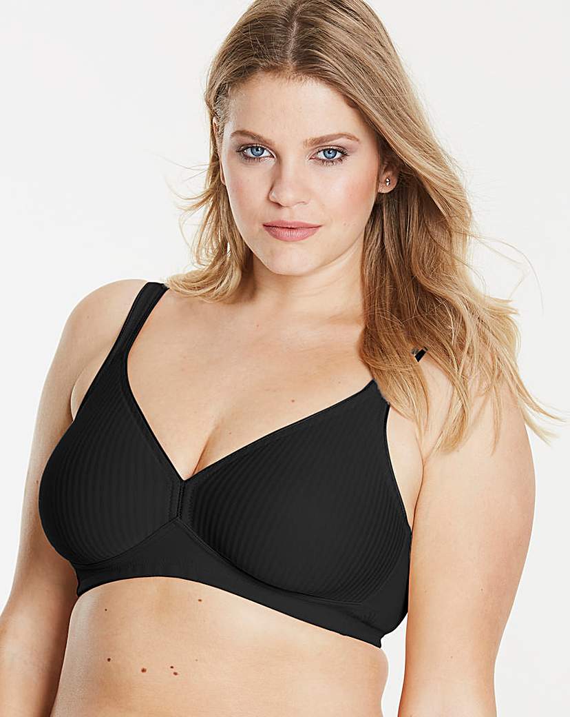 Image of Triumph Modern Non Wired Black Bra