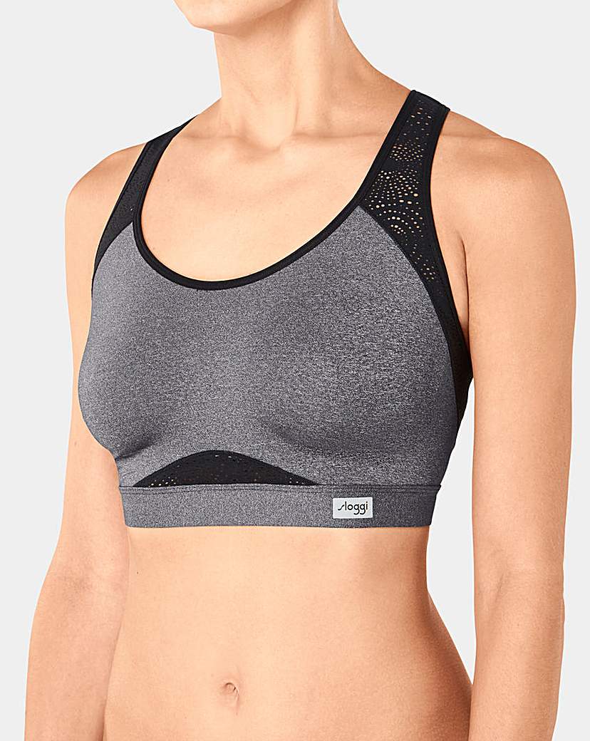 Image of Sloggi Move Fly Wired Grey Sports Bra