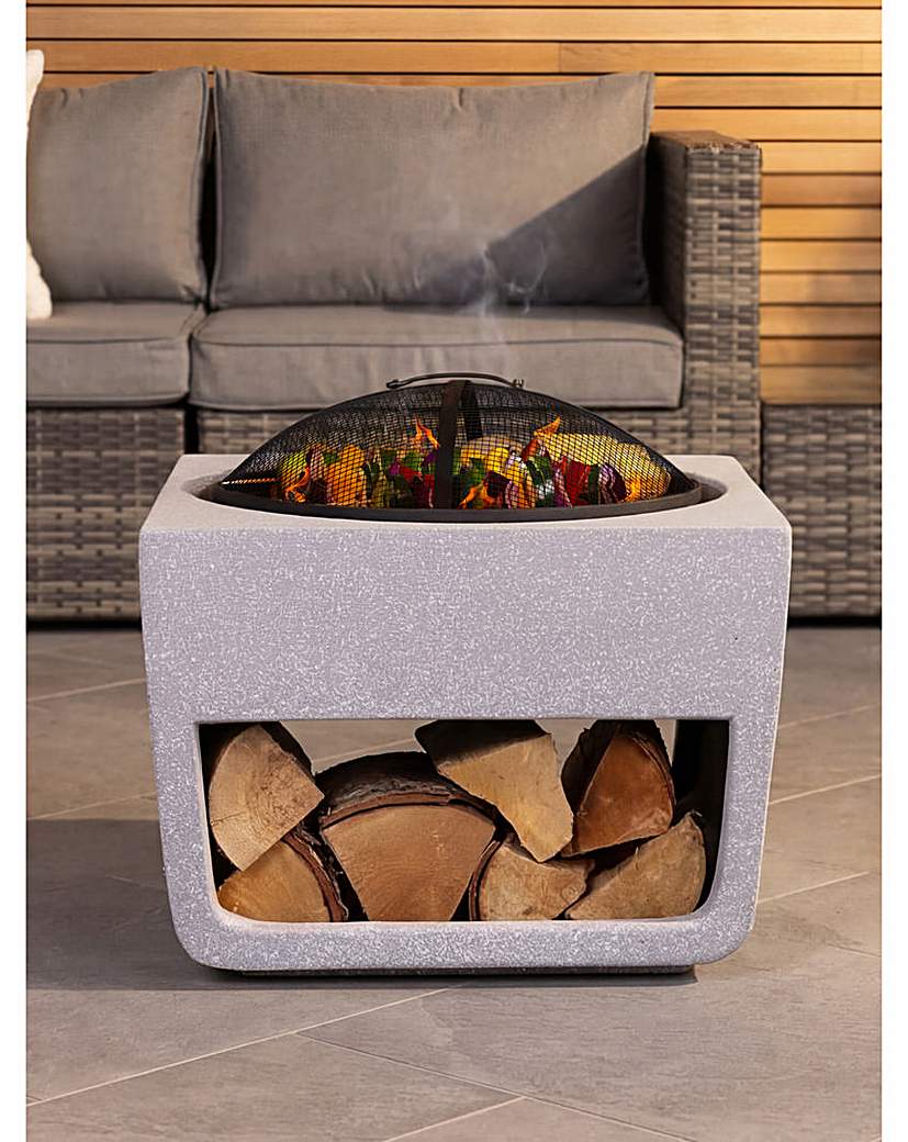 Charles Bentley Magnesium BBQ Firepit