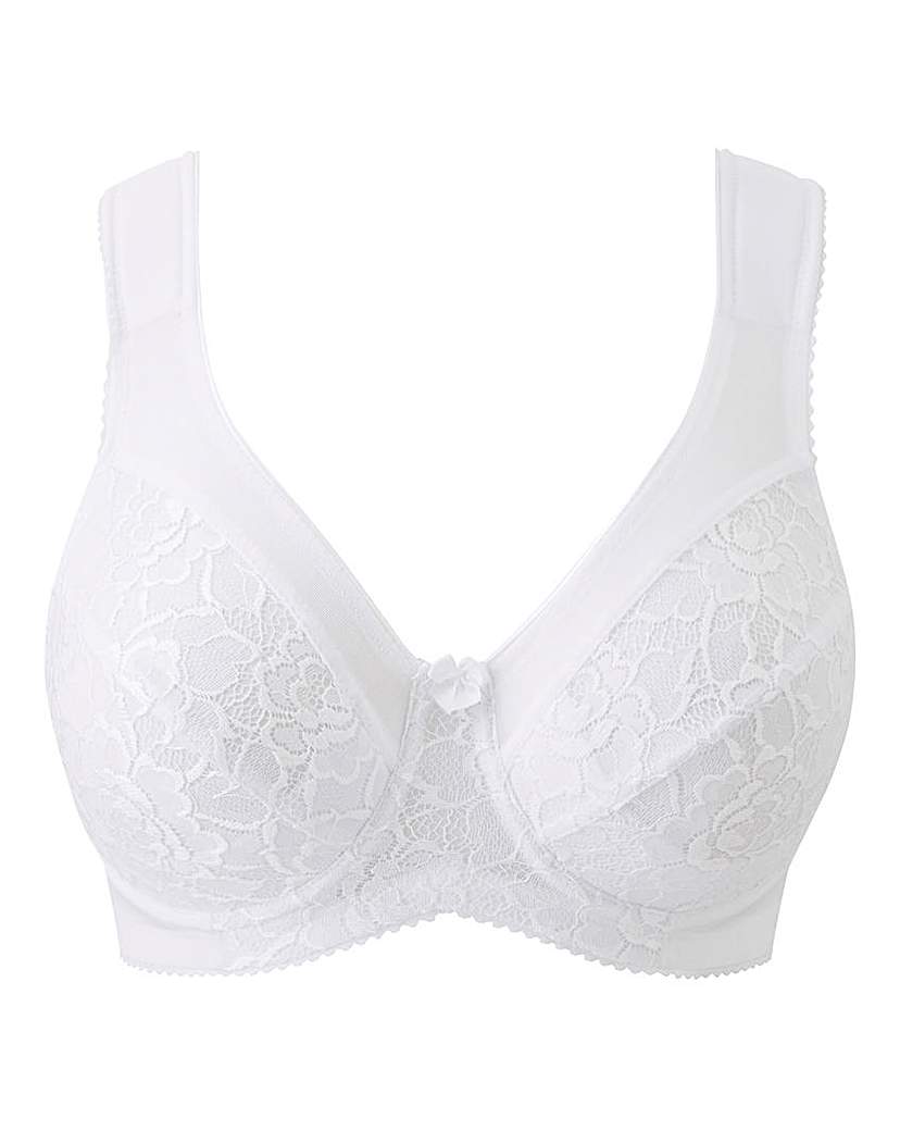 Image of Miss Mary Queen Wired White Lace Bra