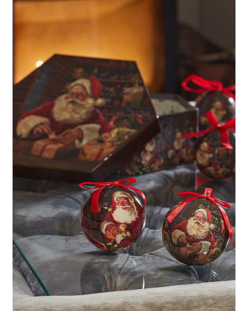 Vintage Baubles Santa's Workshop Box 14