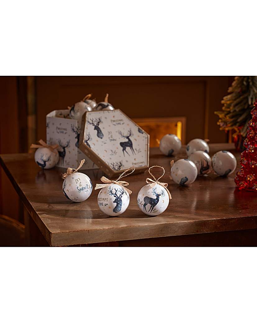 Vintage Baubles - Stag Box 14
