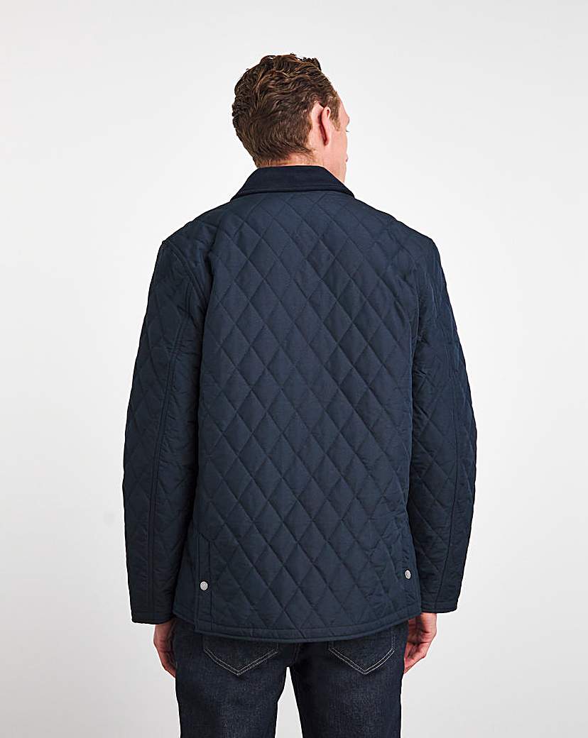 Lyle & Scott Navy Quilted Jacket