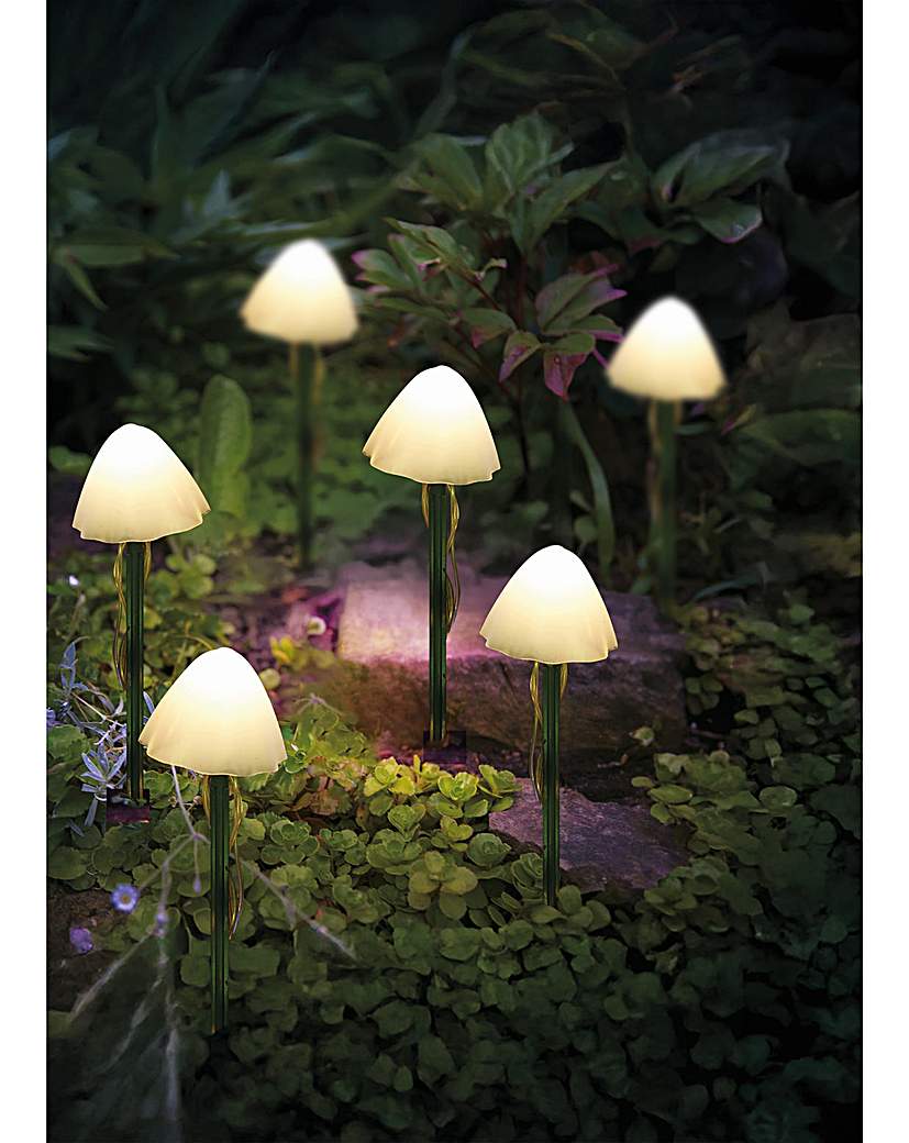 LumiShroom XL Stake Lights - Set of 6